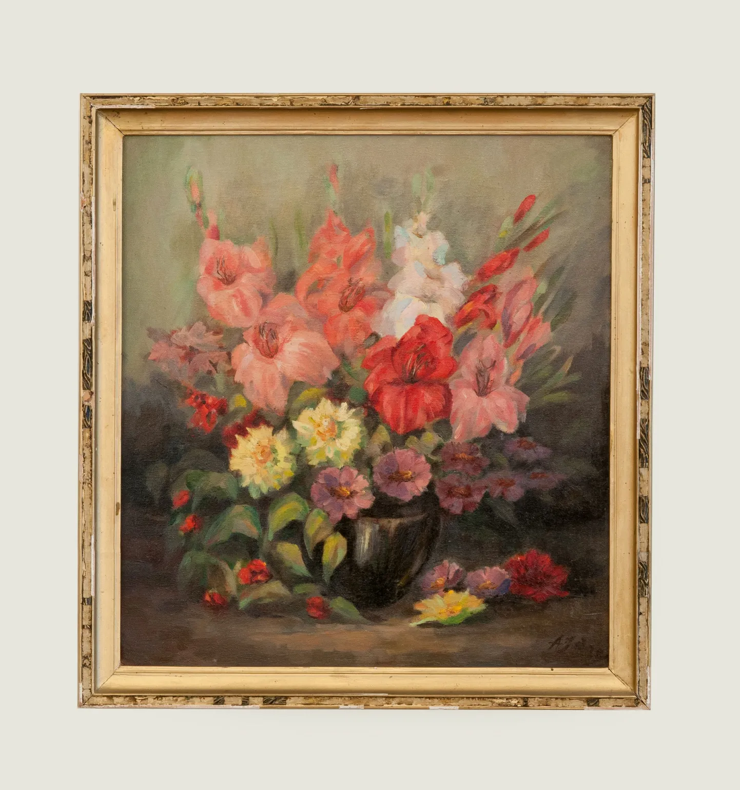 Alice Jänese maal Sügislilled (1956)
