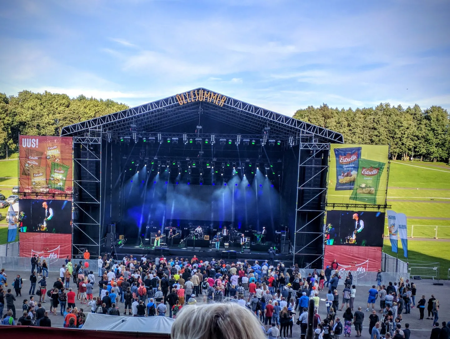 Singer Vingeri kontsert Õllesummeril