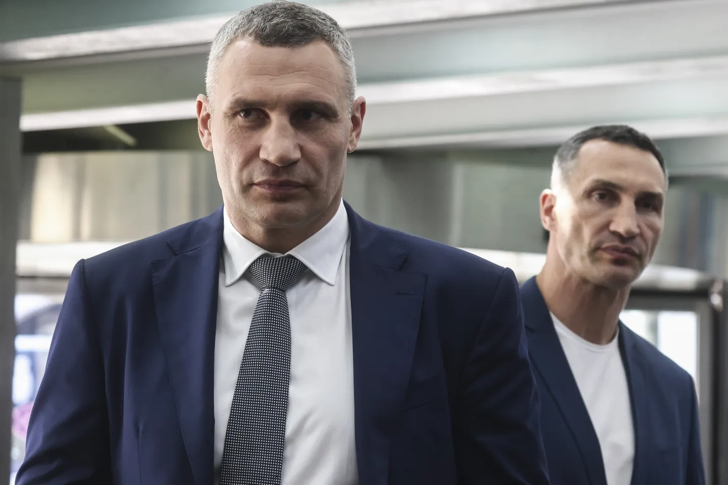 Vitali Klõtško (vasakul) koos oma venna Volodimir Klõtškoga.