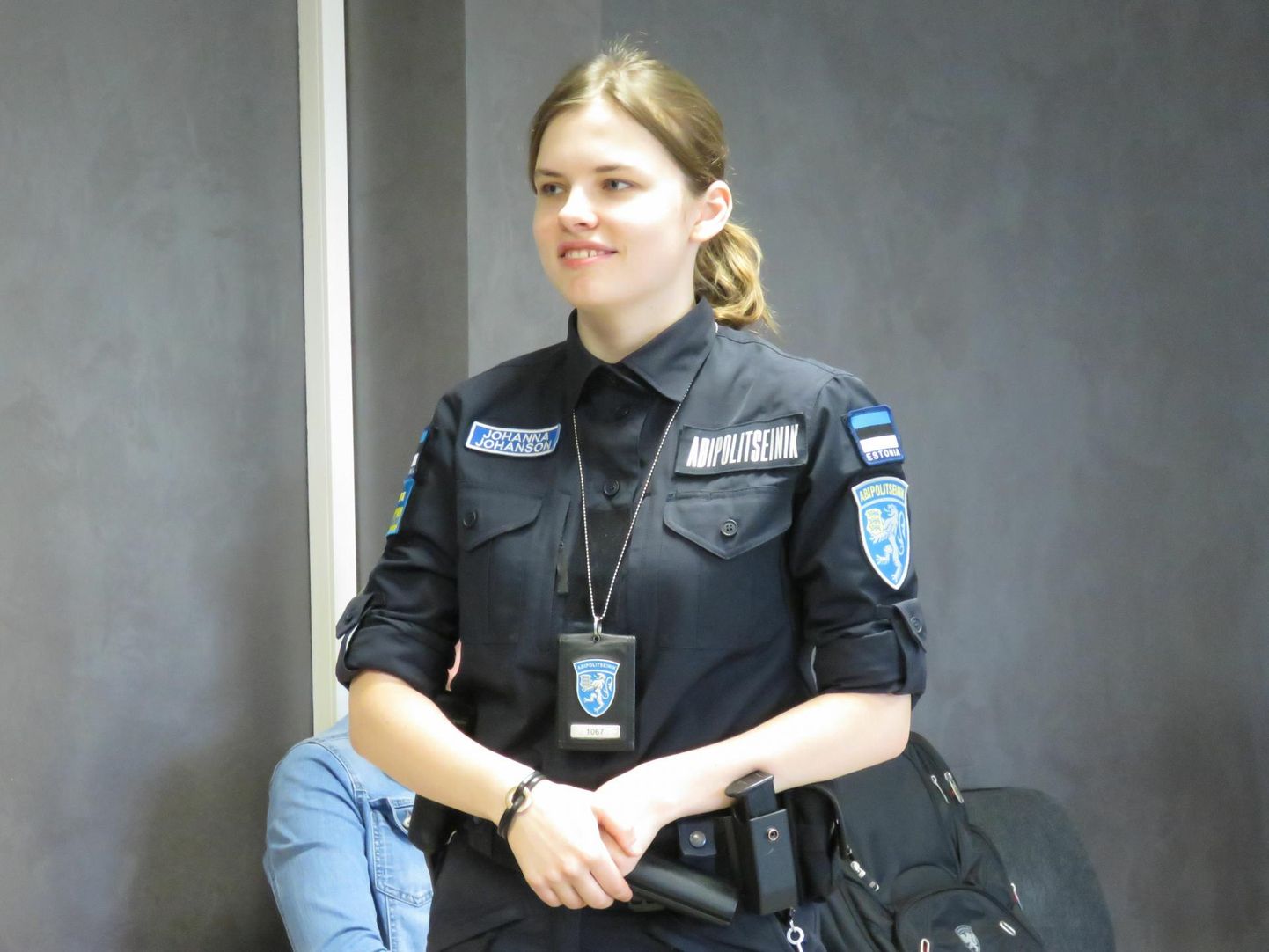 Abipolitseinik Johanna Johanson.