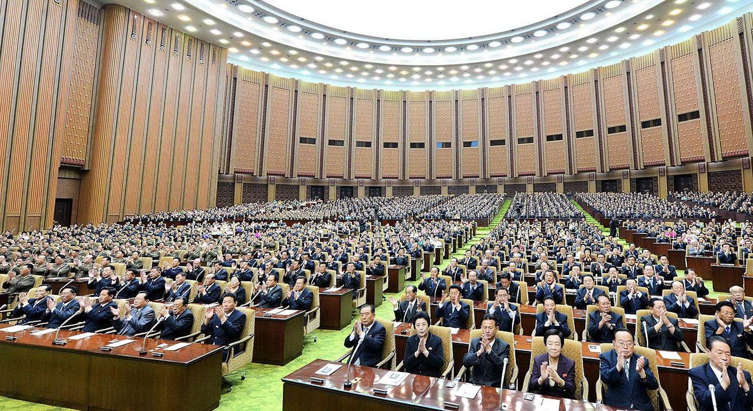 Põhja-Korea parlament.