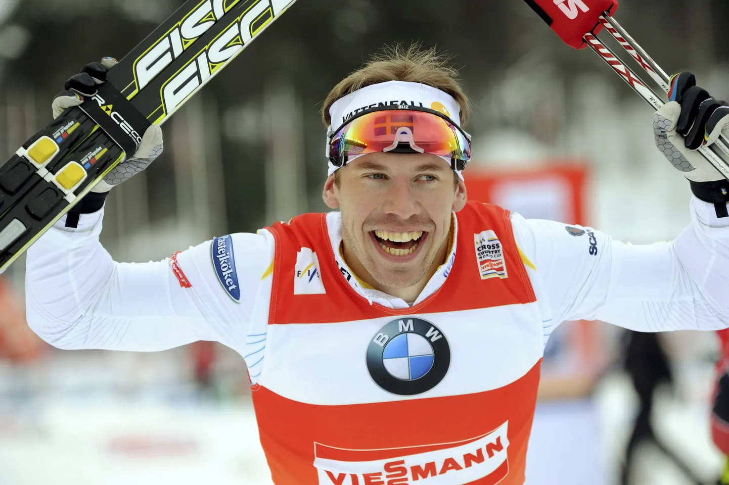 Klassikasprindi rootslasest võitja Emil Jönsson.