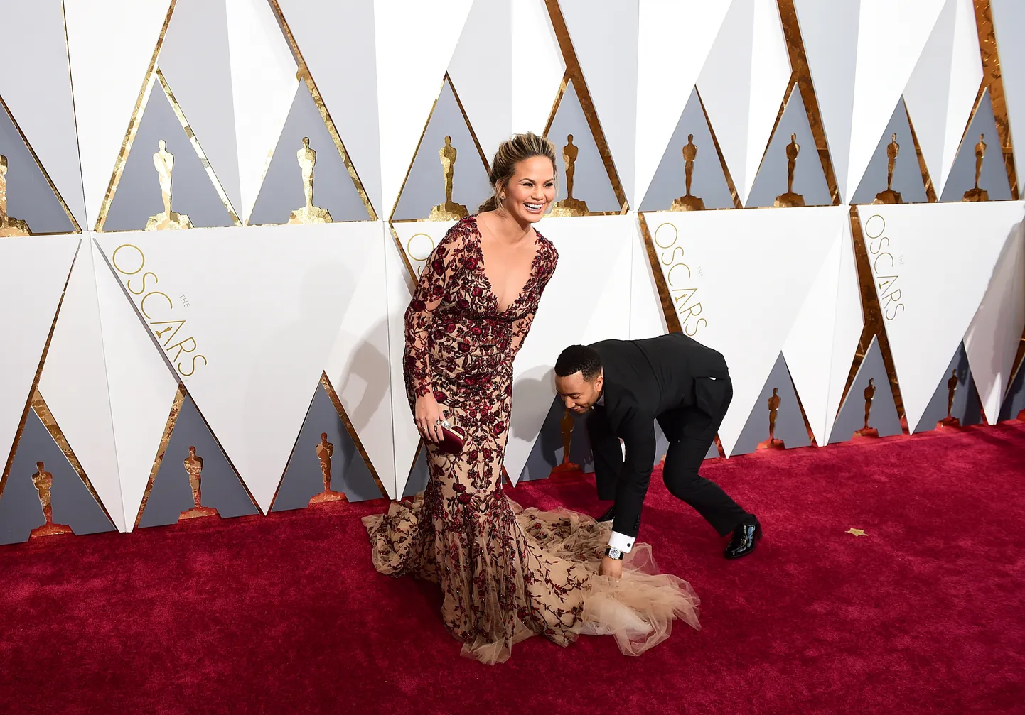 Chrissy Teigen ja John Legend veebruaris 2016