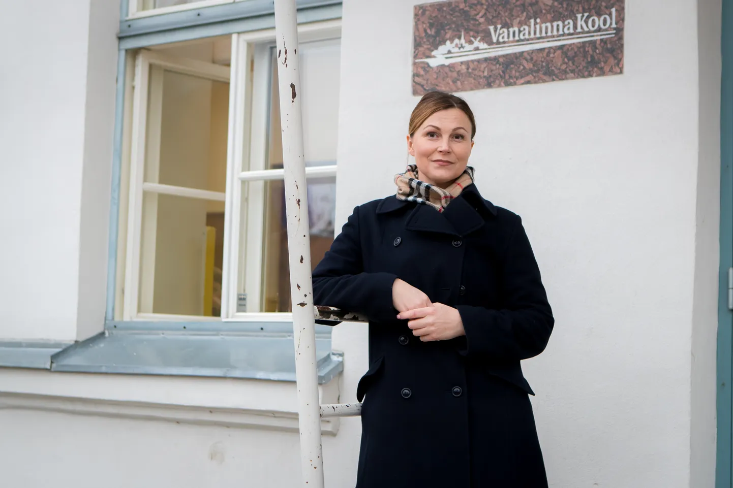 POOLDAB ÜHTSET SÜSTEEMI: Lapsevanema ja Kuressaare Vanalinna kooli hoolekogu esimehena peab Katrin Sagur oluliseks, et kool korraldaks distantsõppe ajal veebitunde.