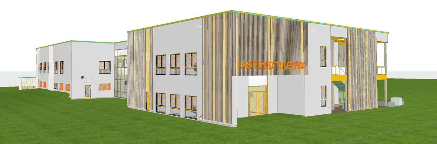 Lasteaia lahenduse autor on OÜ Projektibüroo koos koostööpartneritega.