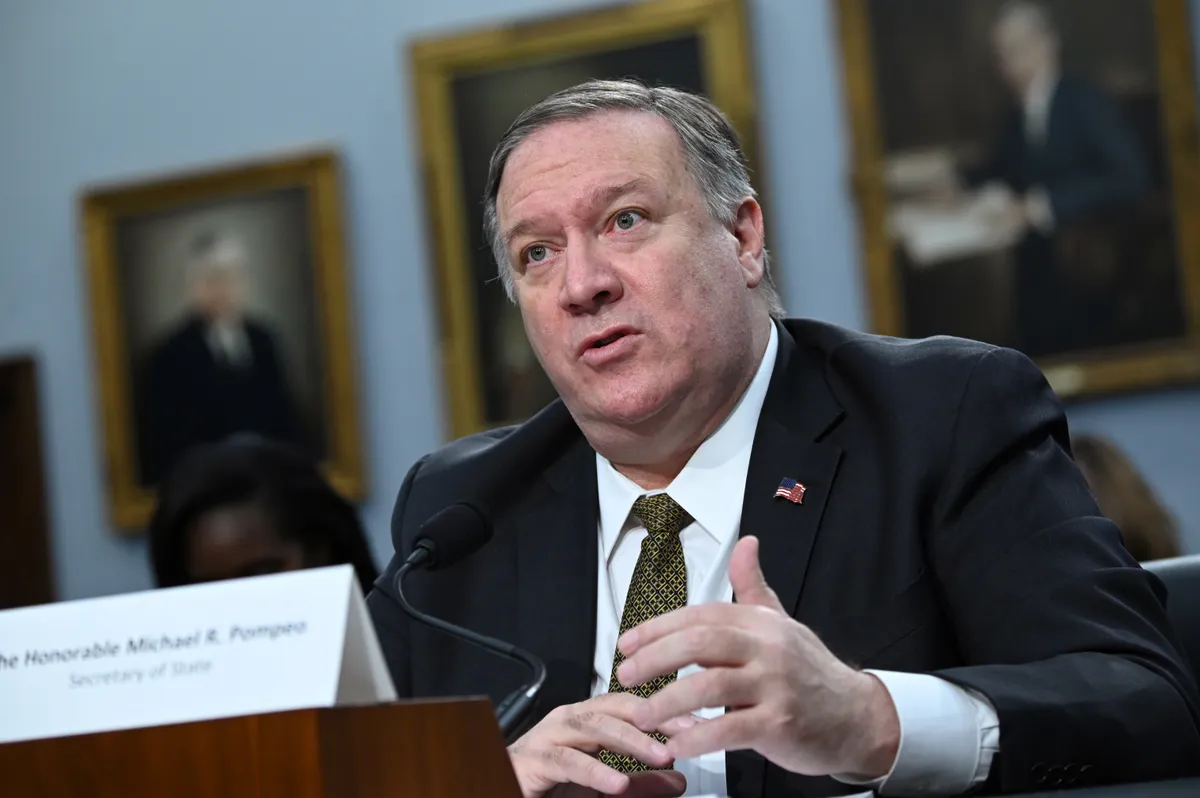 Госсекретарь США Майк Помпео