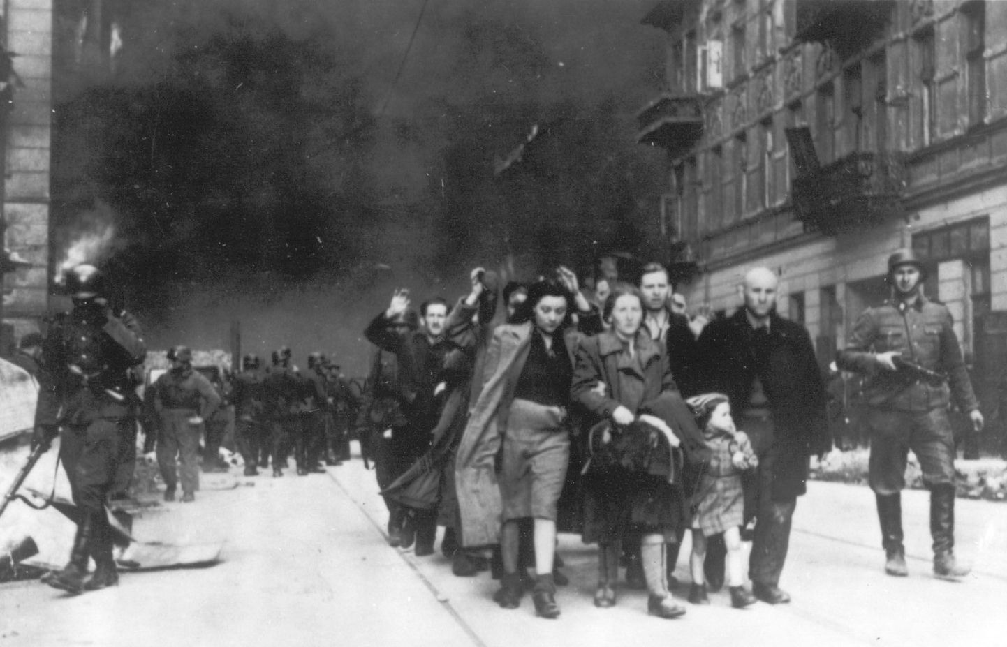 Deporteeritavad Ida-Euroopa juudid Teise maailmasõja ajal.