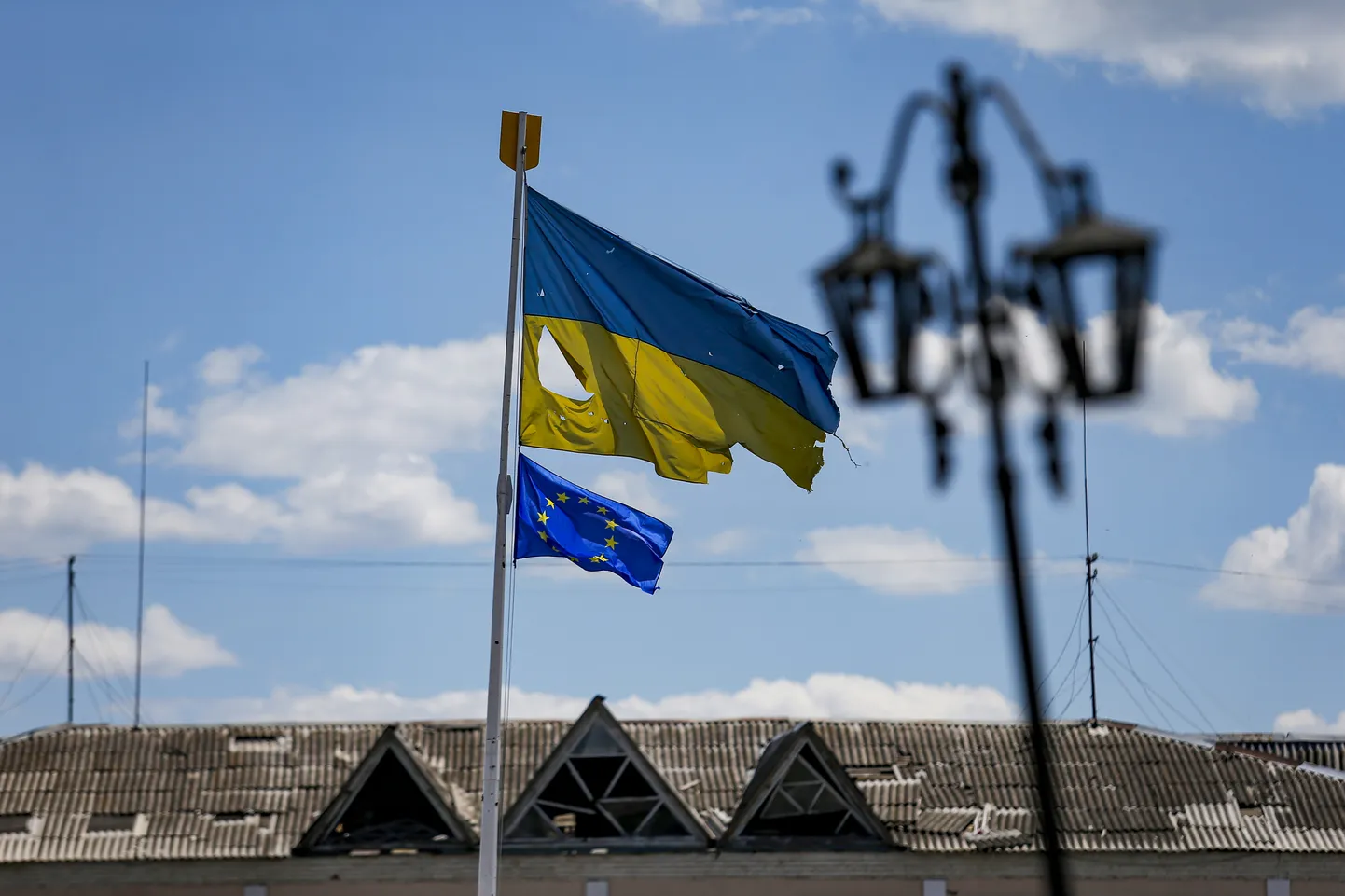 Ukraina lipp.