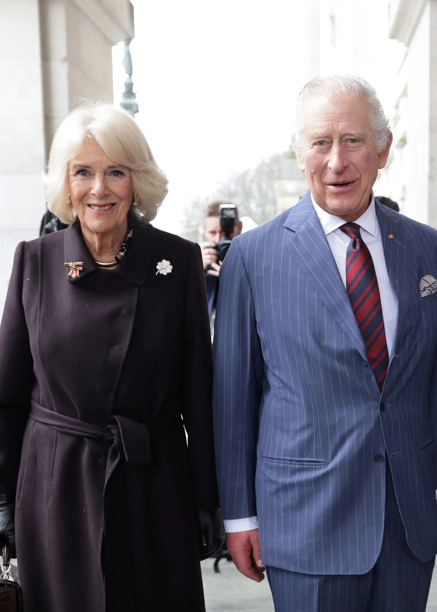 Kuninganna Camilla ja kuningas Charles Berliinis 30. aprillil. Uue foto nägemiseks liigu allapoole.