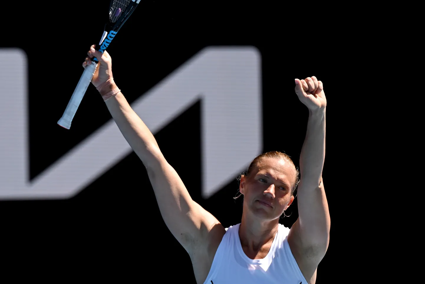 Võidukas Kaia Kanepi.