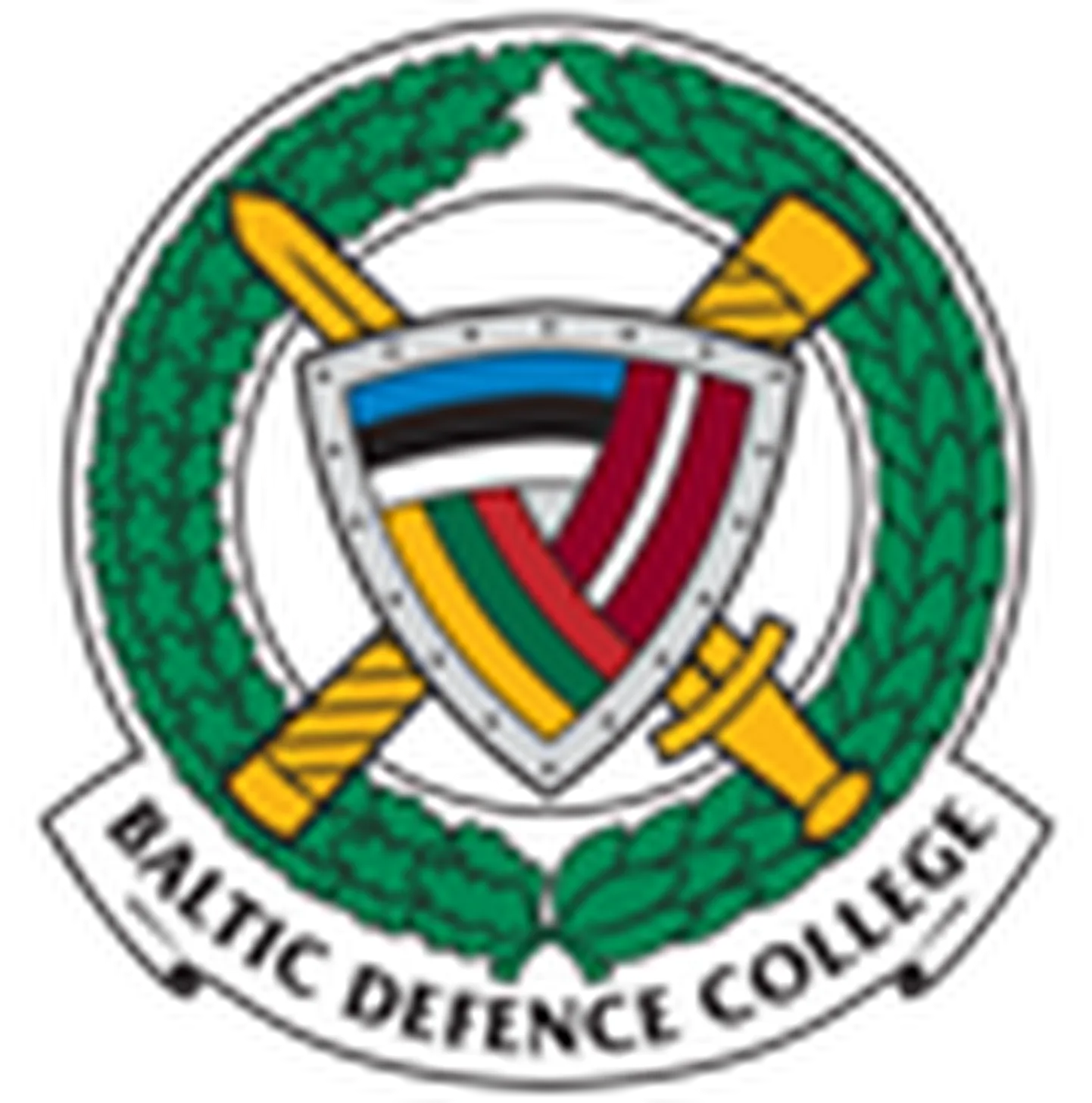 Balti Kaitsekolledži logo.