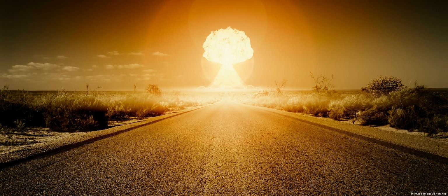Ядерный взрыв в представлении художника