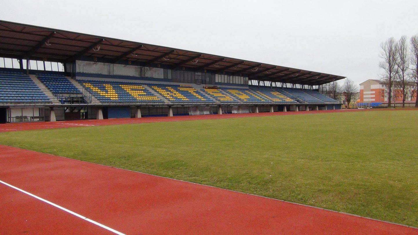 "Ventspils" futbola kluba stadions.