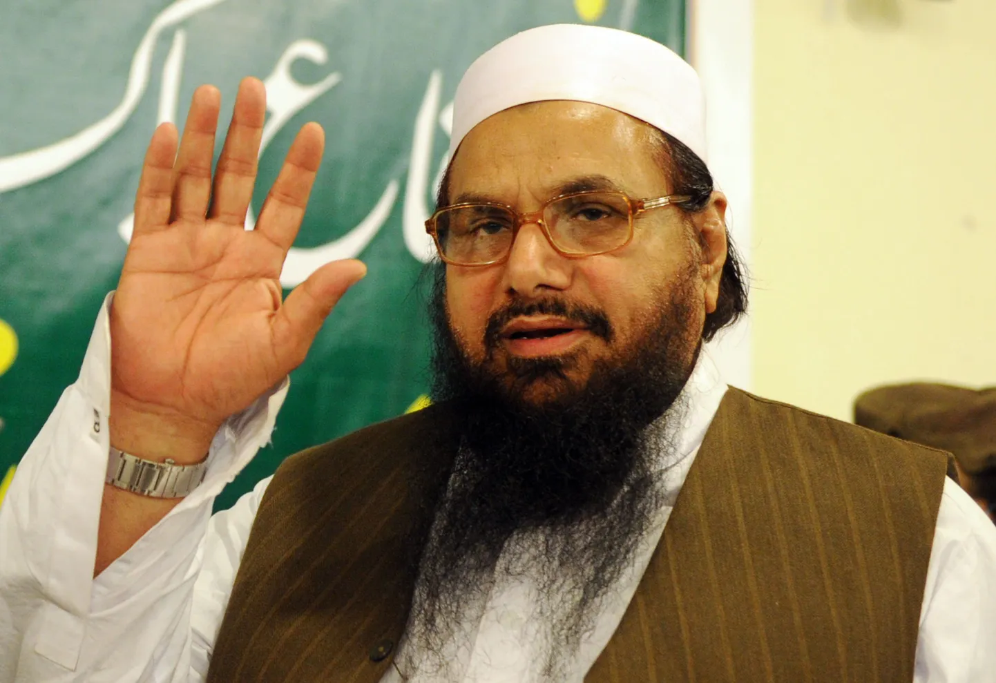 Hafiz Mohammad Saeed, kelle tabamiseni ja süüdimõistmiseni viiva info eest on lubanud USA valitsus maksta 10 miljonit dollarit.
