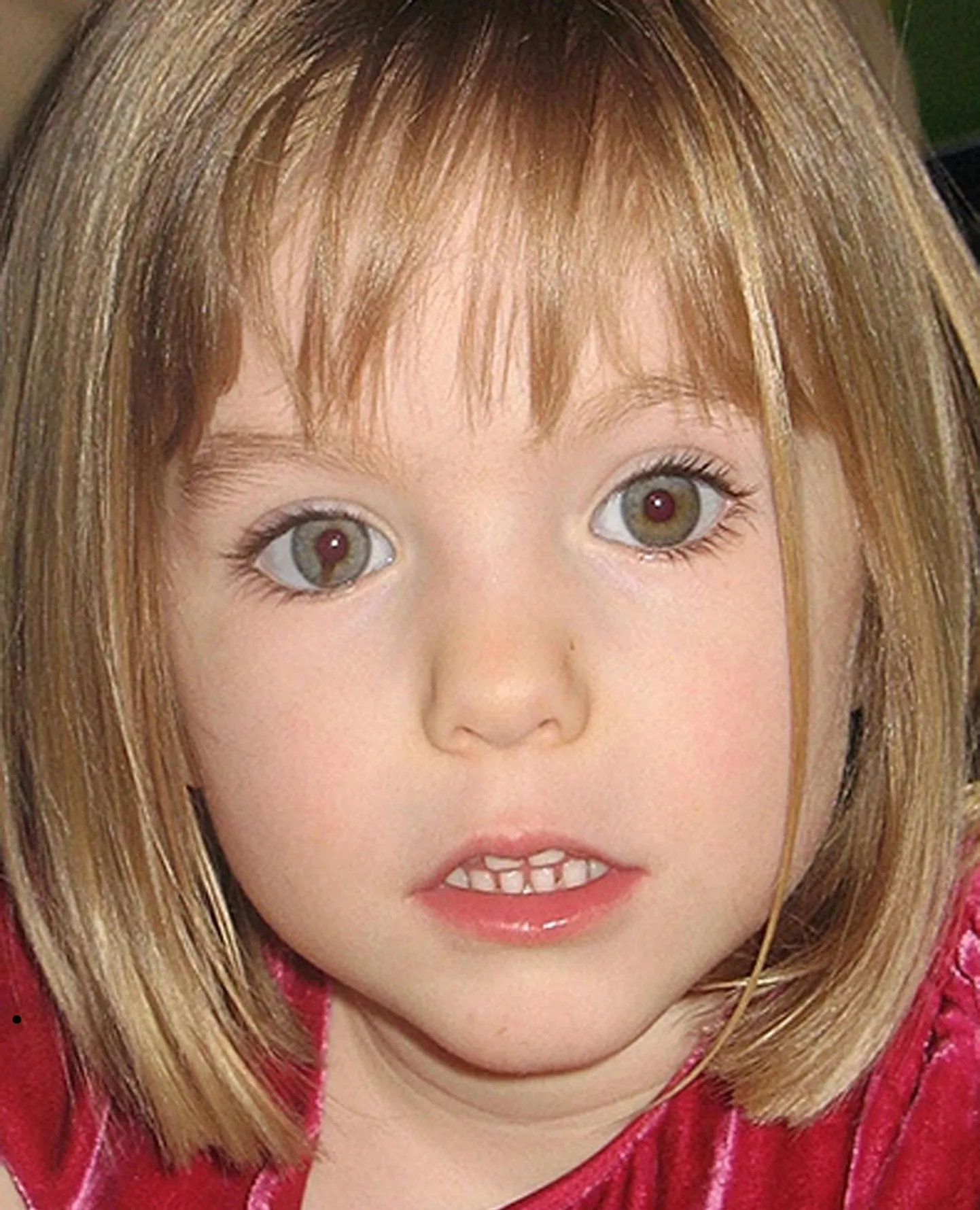 Madeleine McCann kadus 3. mail 2007. aastal.