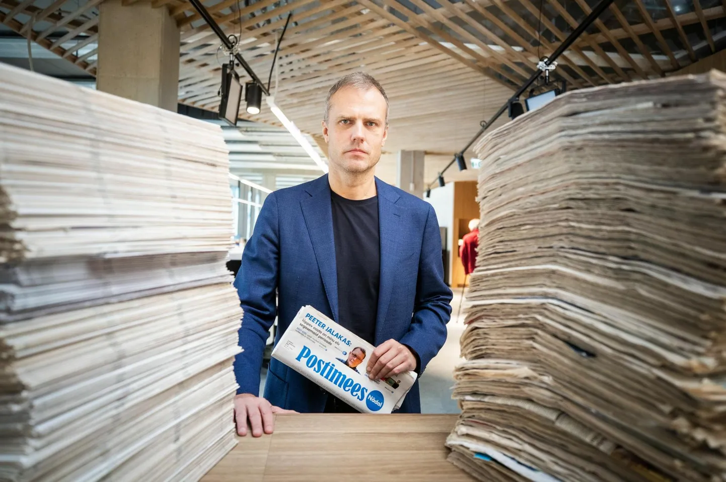 Postimees Grupi juhatuse esimees Toomas Tiivel.