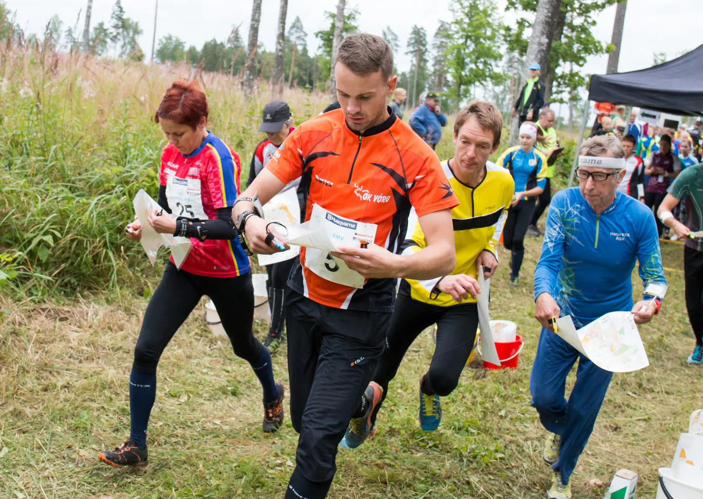 Orienteerumisvõistlus Lääne-Virumaal.