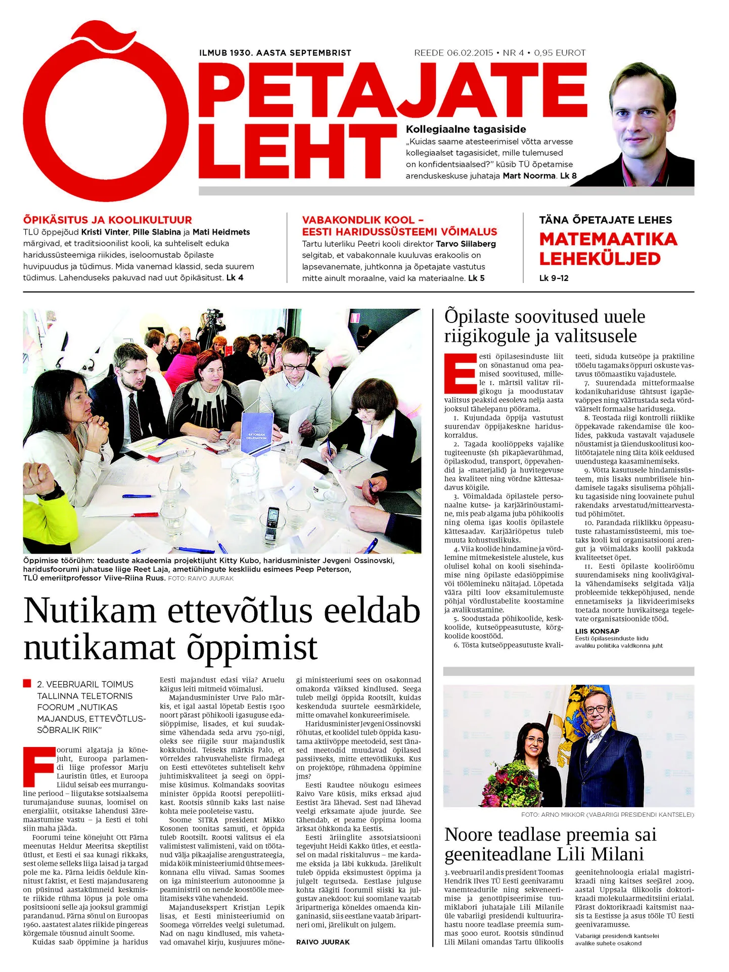Õpetajate Let 6. veebruaril 2015
