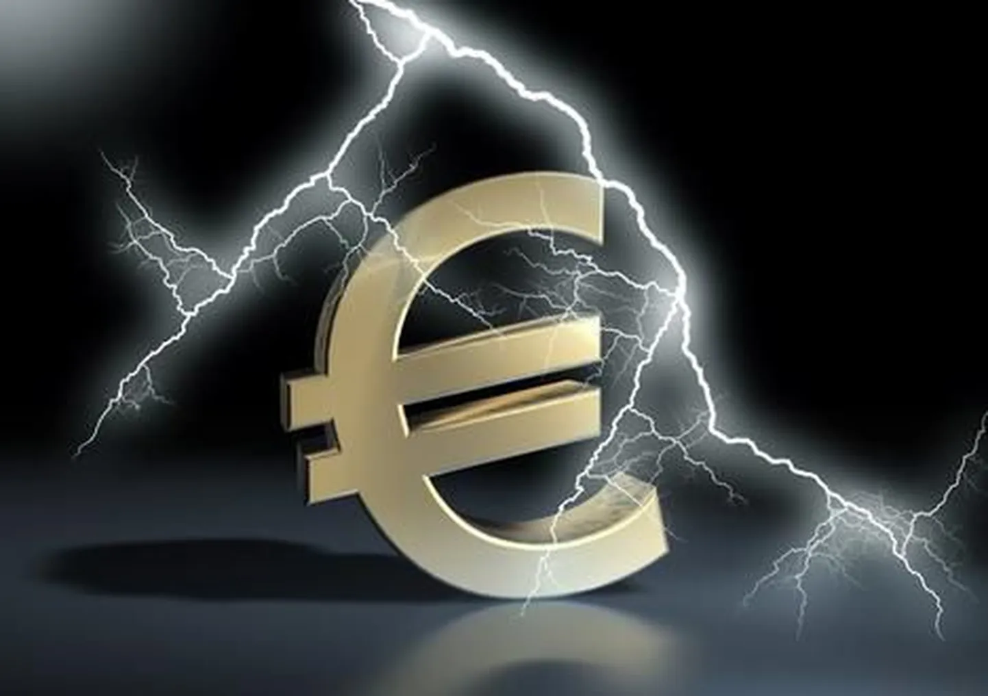 Символ евро. Иллюстративный снимок.