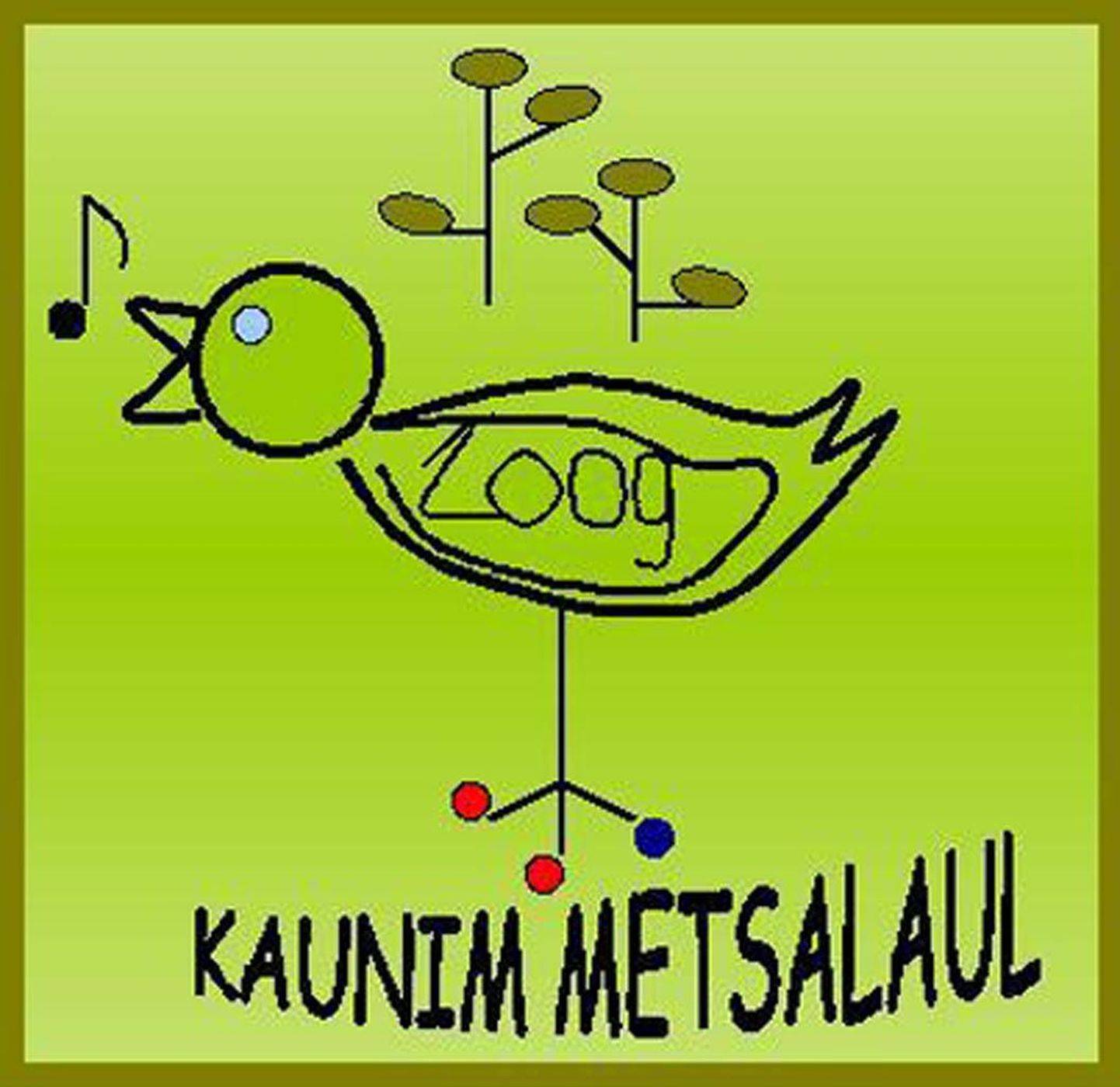 Laulukonkursi "Kauneim metsalaul" logo.