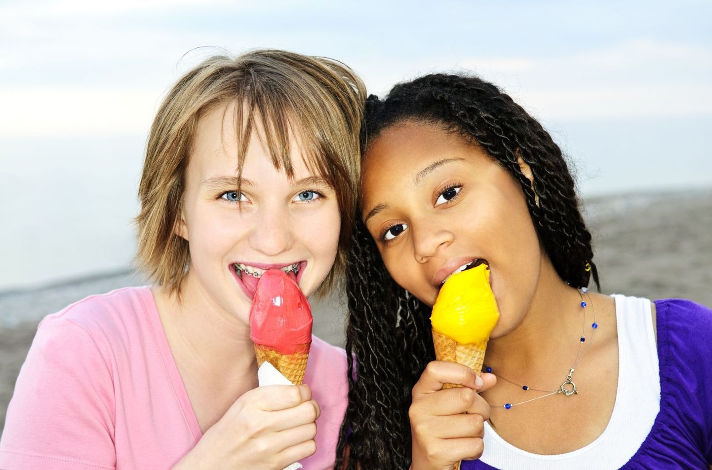 Jäätist on kõigil suvel tore süüa. Foto on illustreeriv
