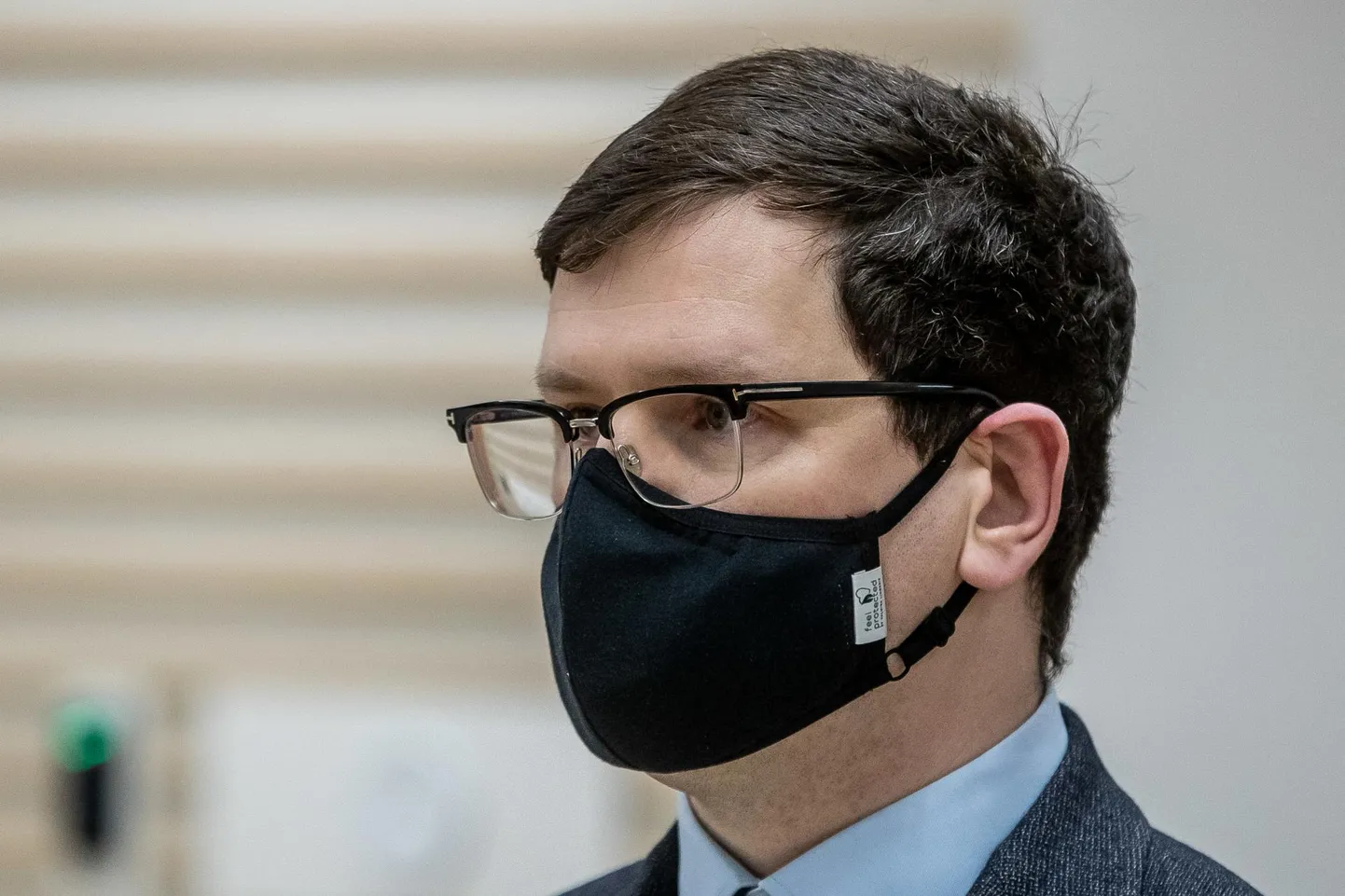 Peeter Helme kohtuotsuse ettelugemisel.