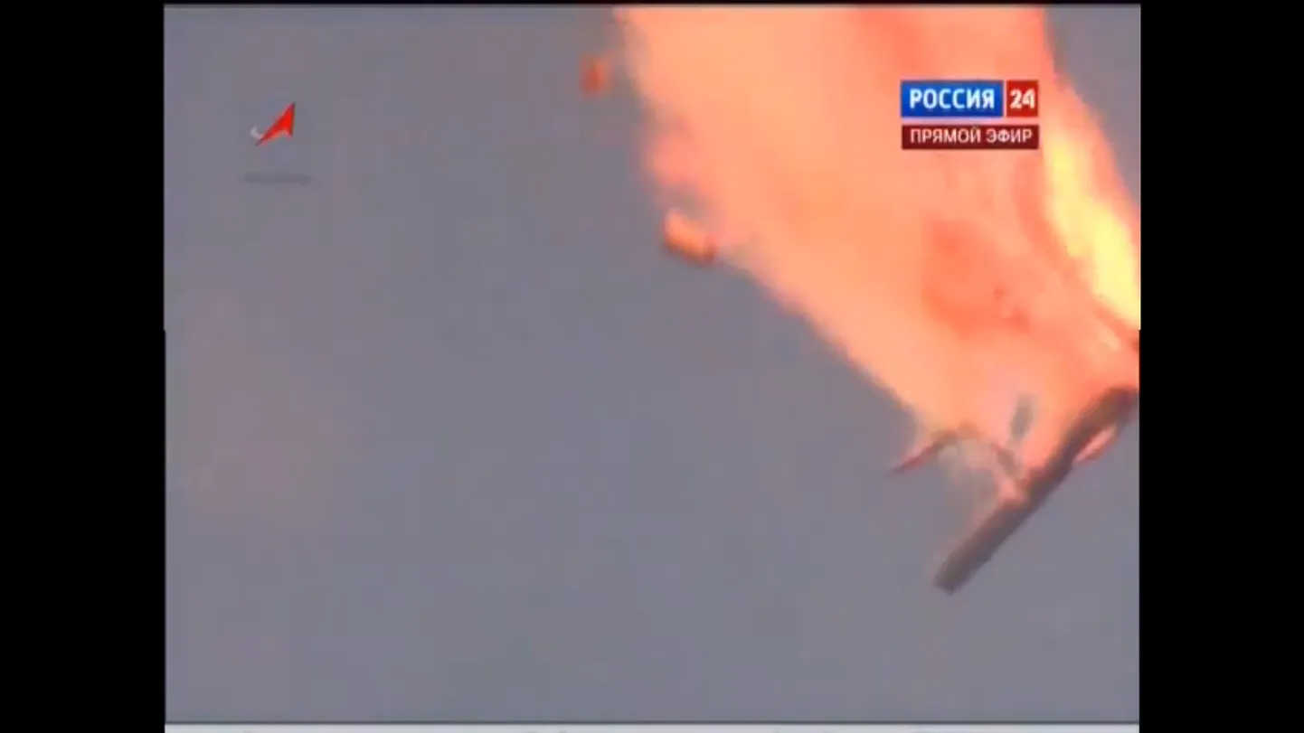 Ракета взорвалась после старта