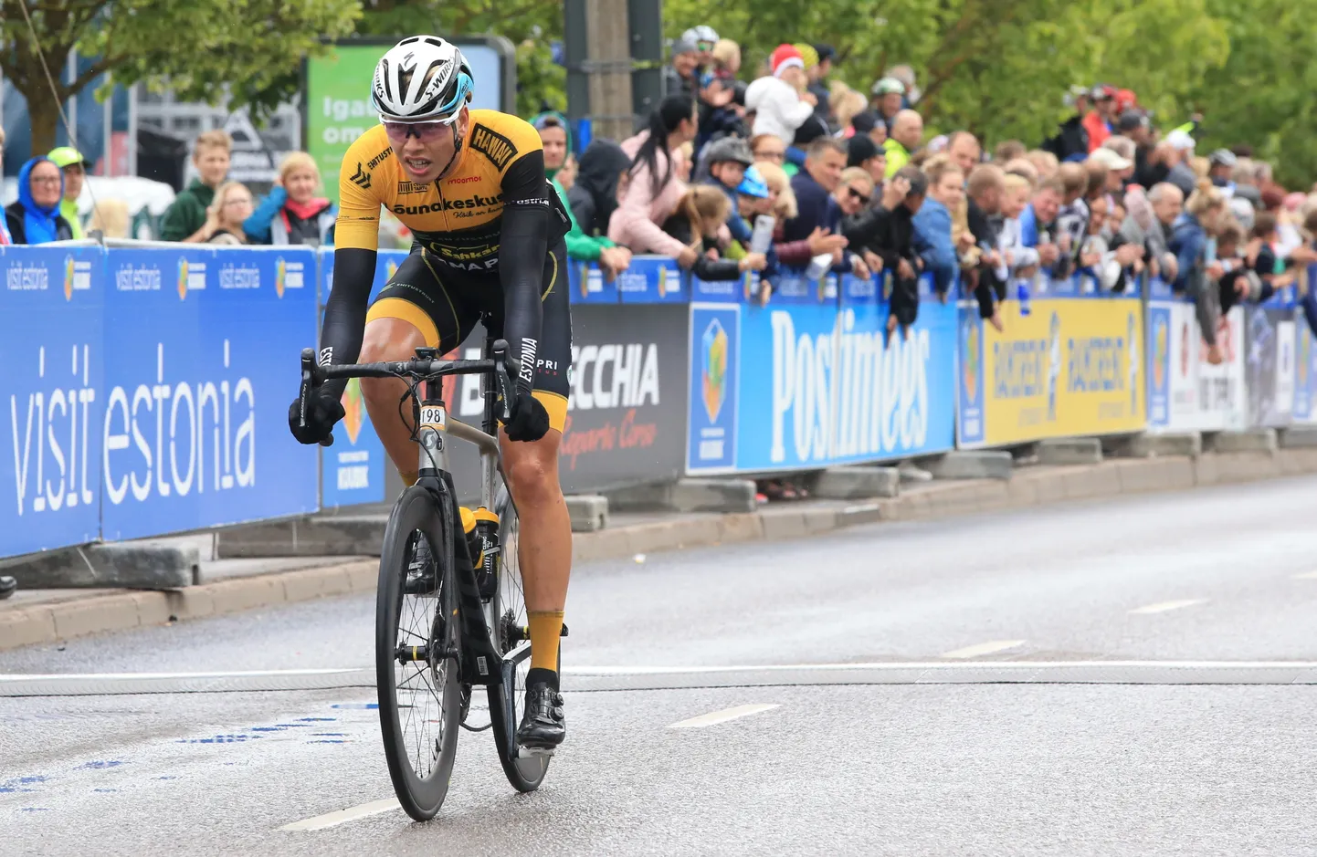 Markus Pajur 2019. aastal Tartu rattarallil