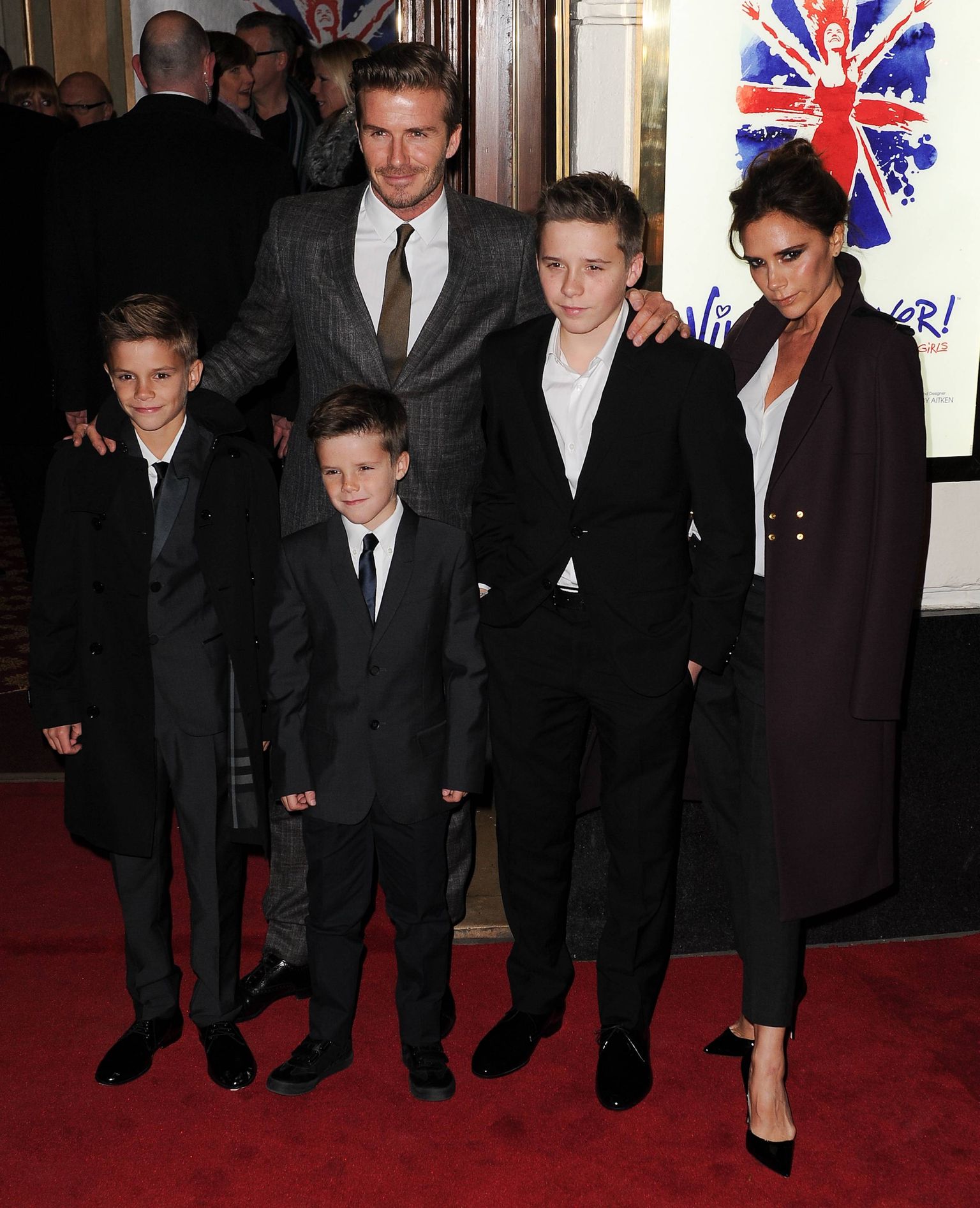 Beckhamite perekond aastal 2012.