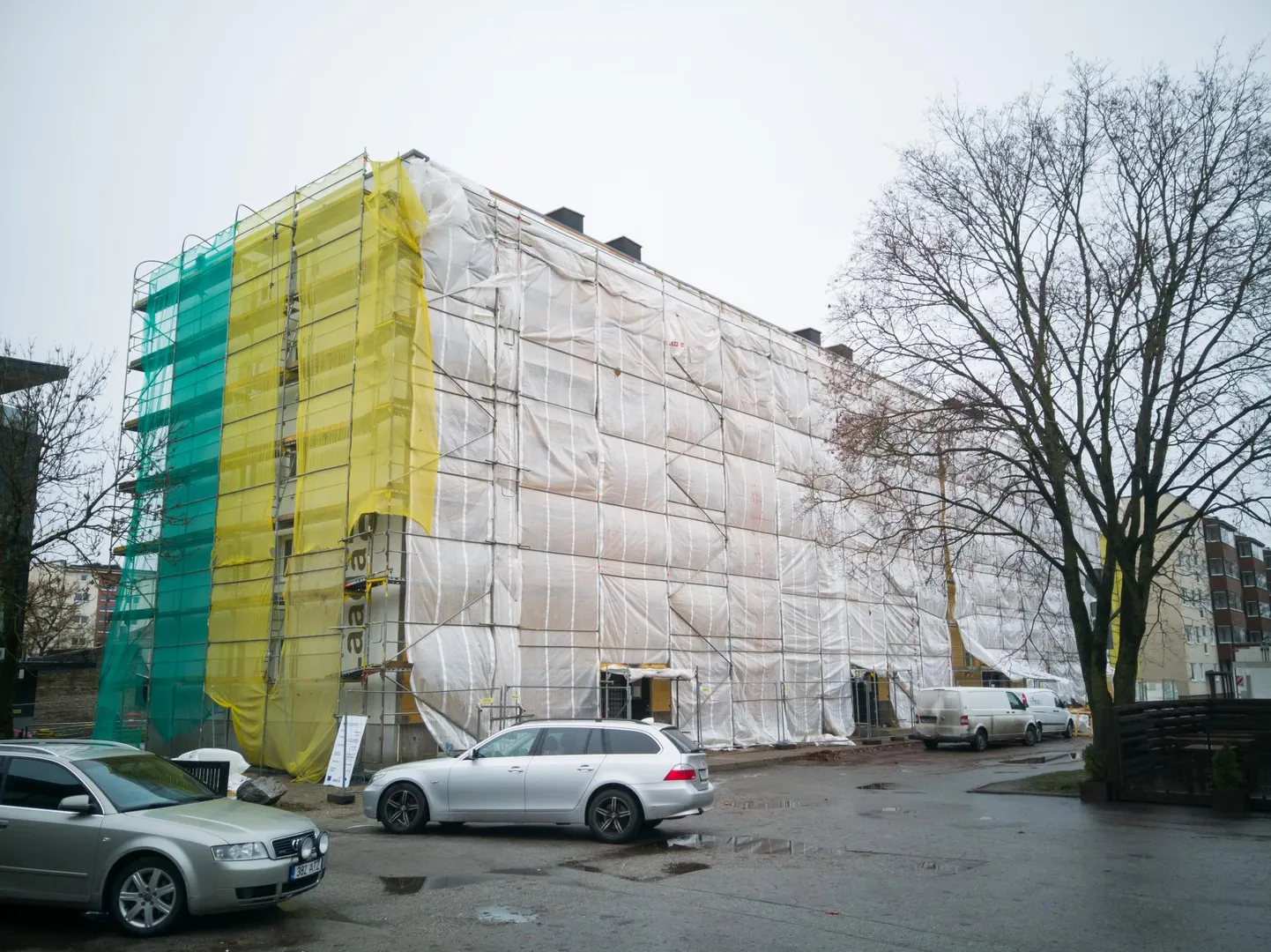 Kortermaja uuendamine.