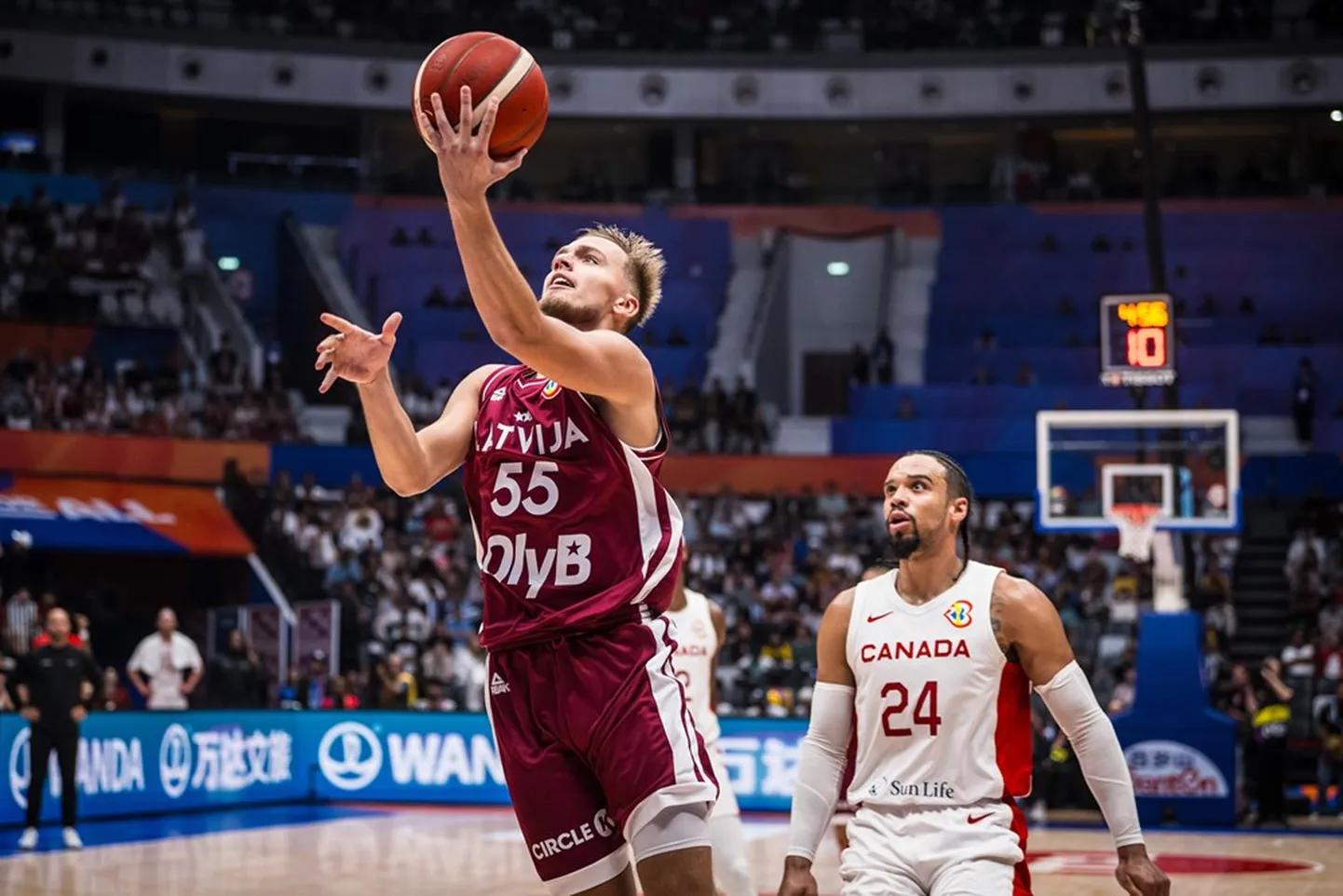 Latvijas basketbolists Artūrs Žagars