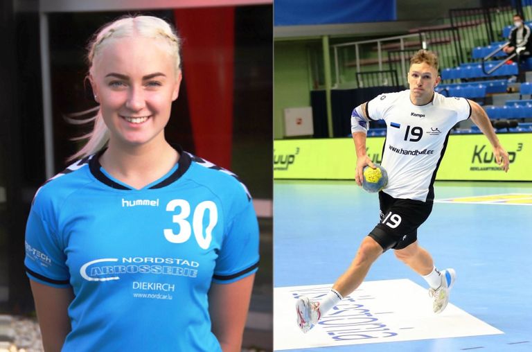 Eesti parimad aastal 2020 – Alina Molkova ja Karl Toom.