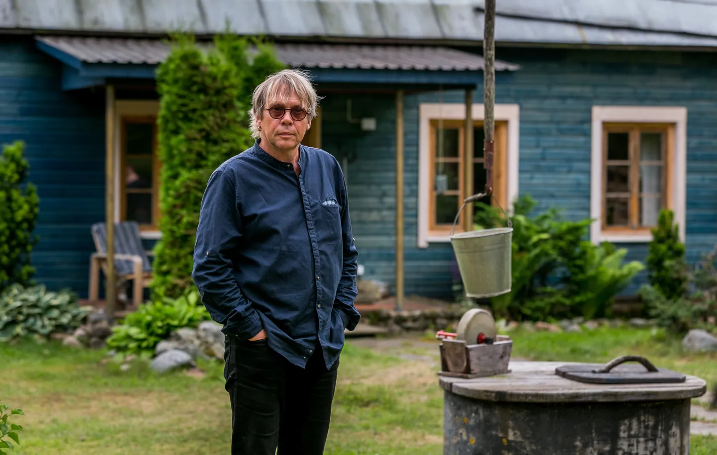 Jaanus Nõgisto, Hiiumaa 27.06.2016
Jaanus Nõgisto oma Hiiemaa kodus.
FOTO: MIHKEL MARIPUU/POSTIMEES