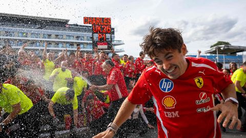 Leclerc võitis kaootilise Silverstone´i GP, Hamilton sai kodurajal kolmanda koha