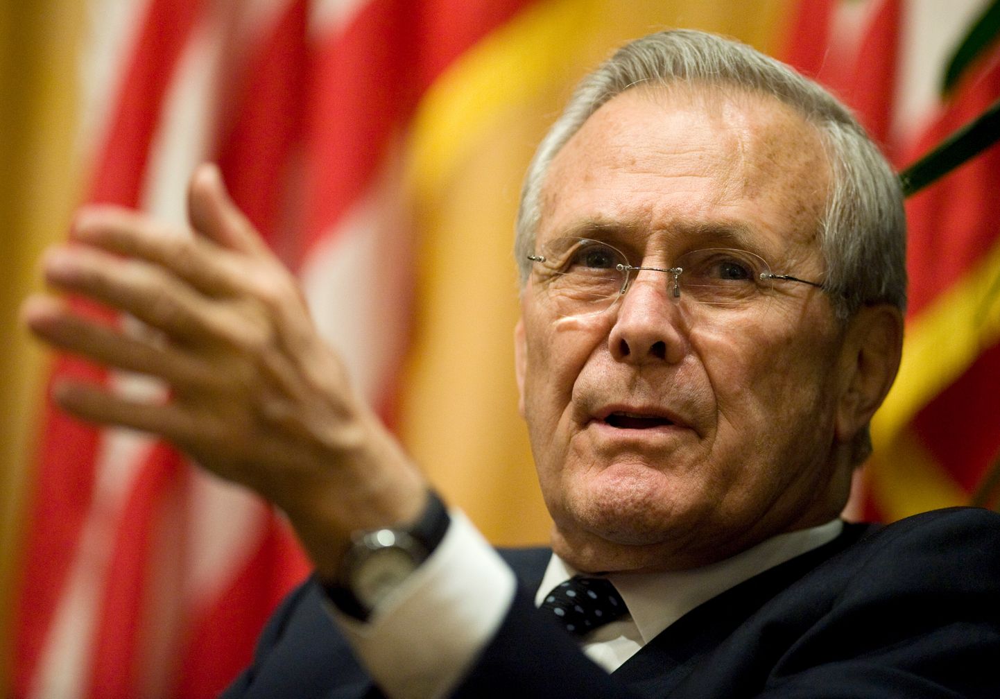 Donald Rumsfeld oli Ameerika poliitik, kahekordne kaitseminister ja ärimees.