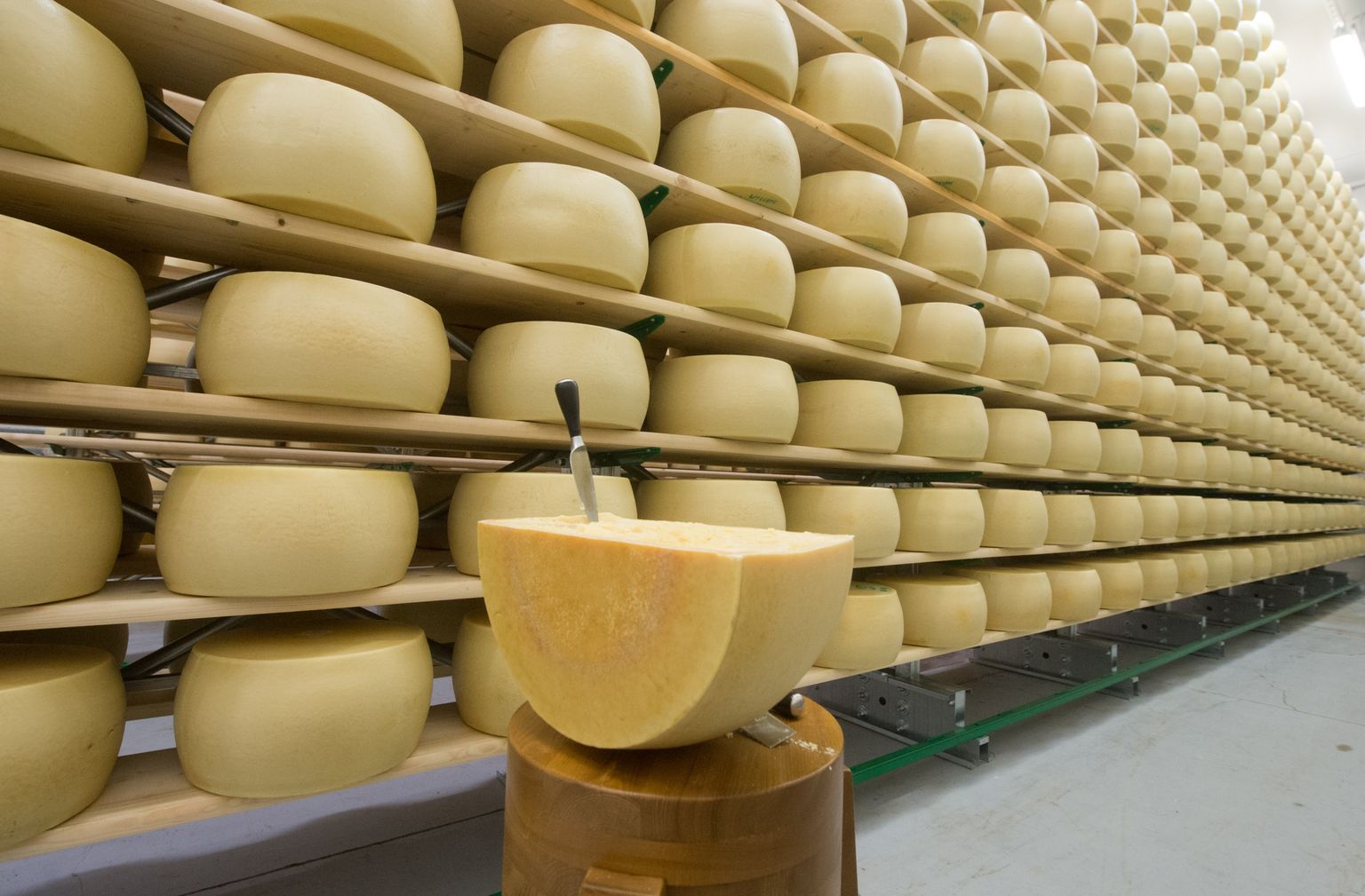 Valio Võru juustutehases valmib itaaliapärane juust Forte.