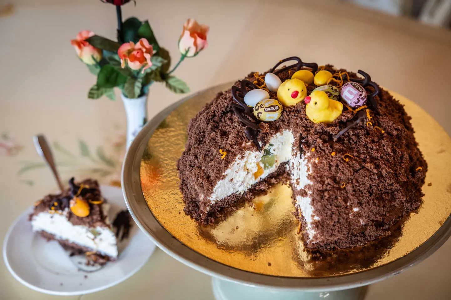 Mutimullakuhjale sarnaneva kuju järgi sai kohupiimakook ka lustliku nime. Foto Madis Veltman, Postimees FOTO: Madis Veltman