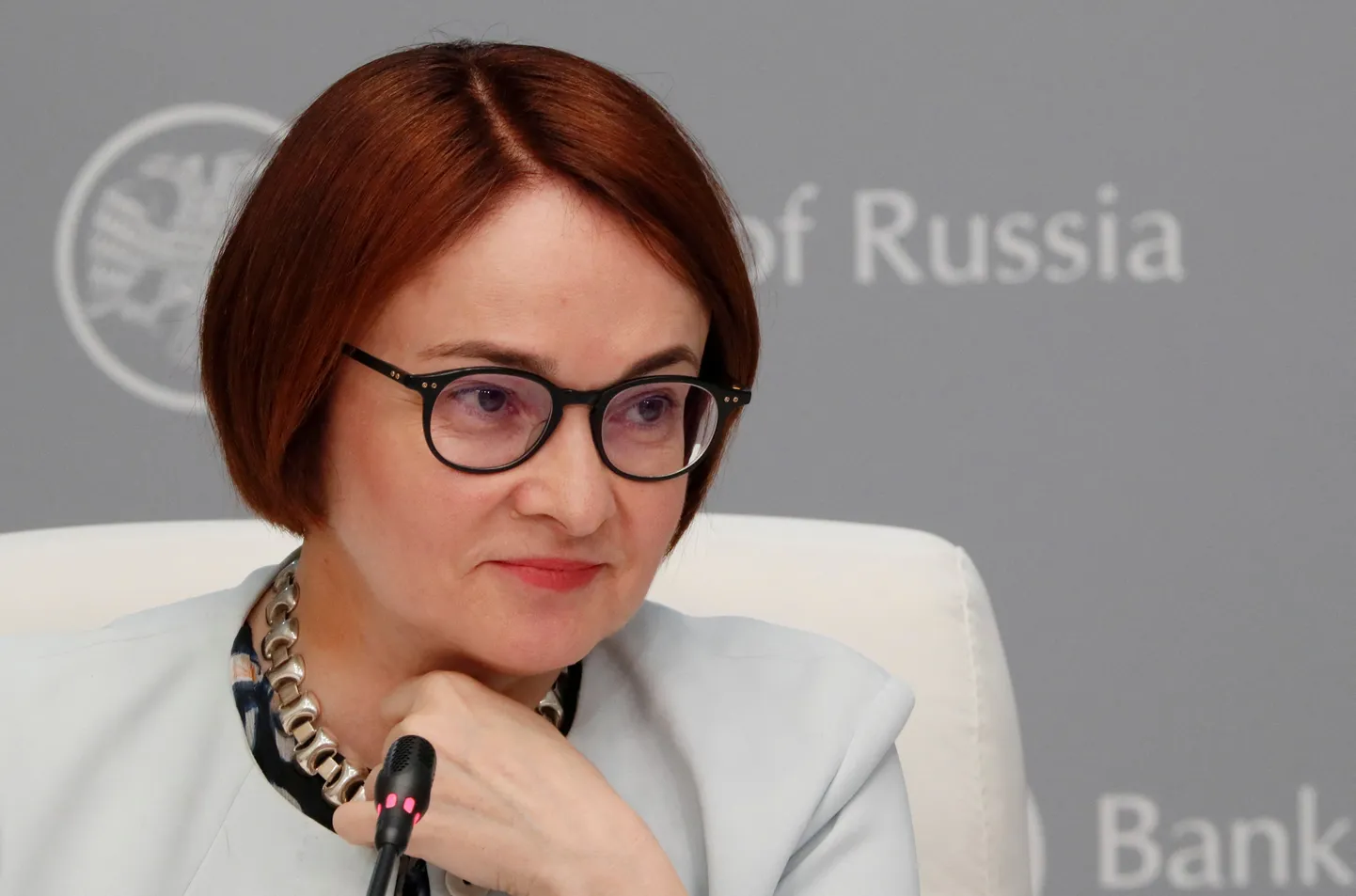 Venemaa keskpanga juht Elvira Nabiullina.