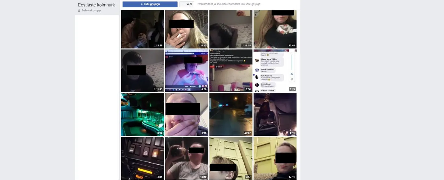 В группе более 60 000 членов, многие из них - дети.