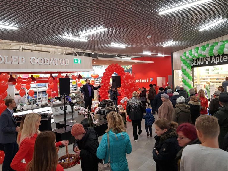Открытие нового гипермаркета Rimi.