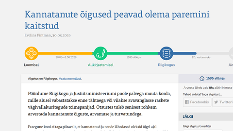 ALLKIRJAD KOOS ⟩ Tapetud Nastja lähedaste algatatud petitsioon läheb riigikogus arutamisele