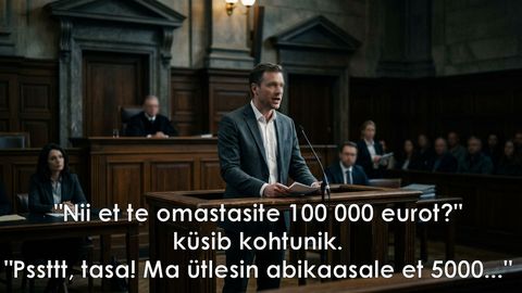 Te omastasite 100 000 eurot?