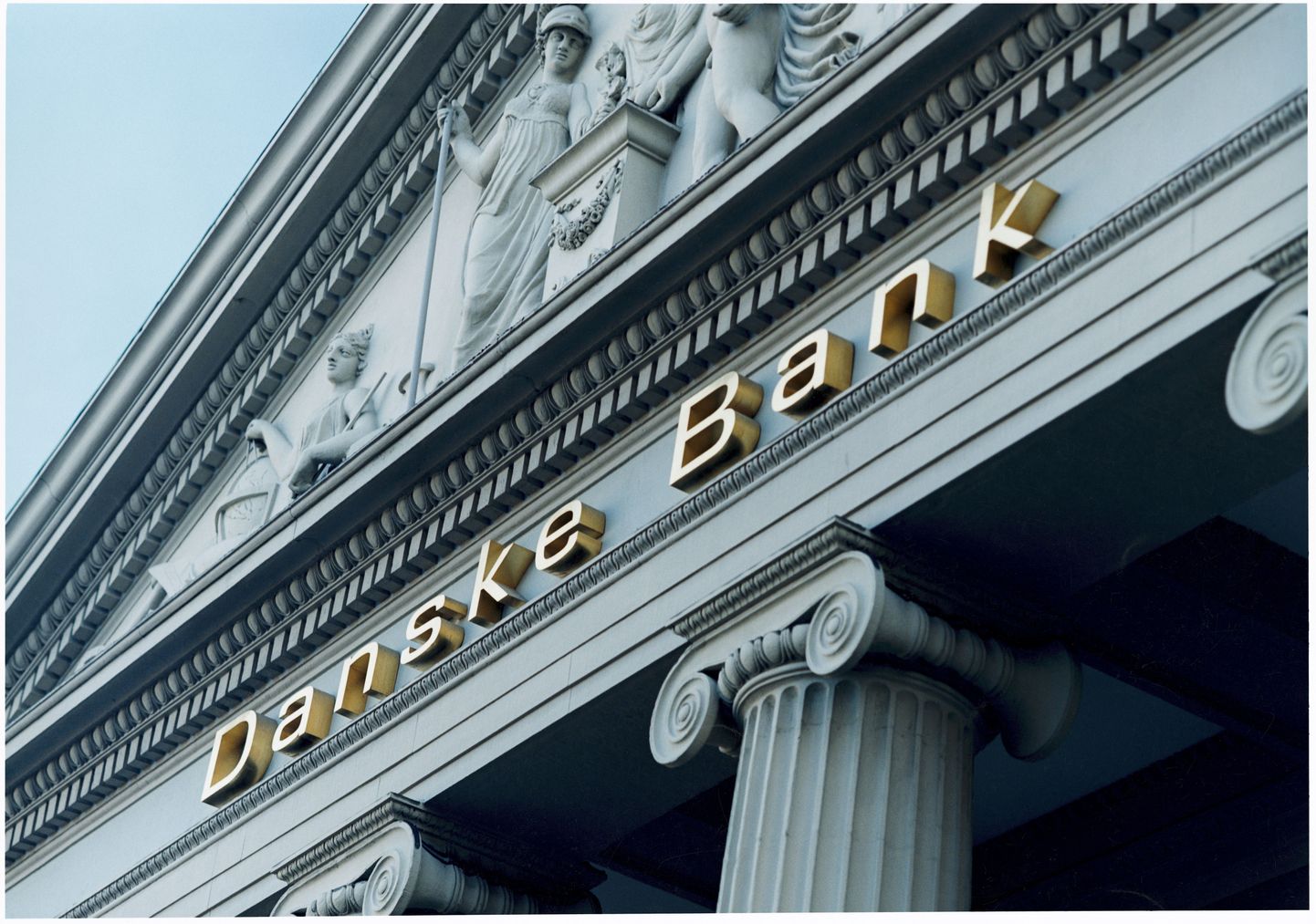Danske Banki peahoone fassaad.