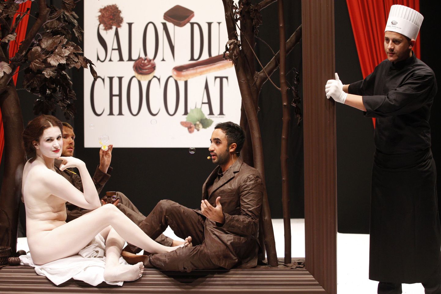 Magusad hetked Pariisis toimunud šokolaadi-show'lt.