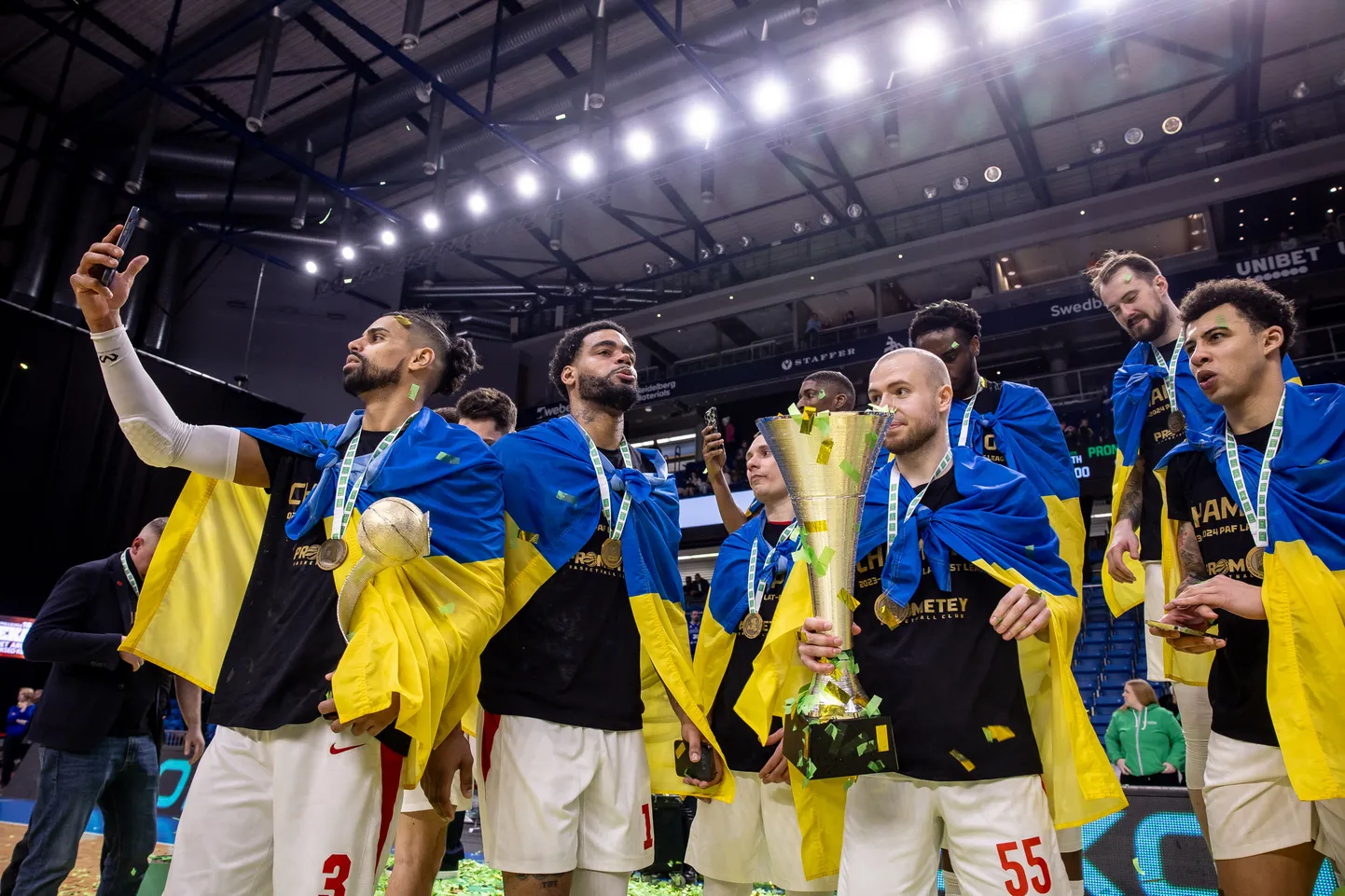 Prometei võitis kaks aastat järjest Eesti-Läti korvpalliliiga.