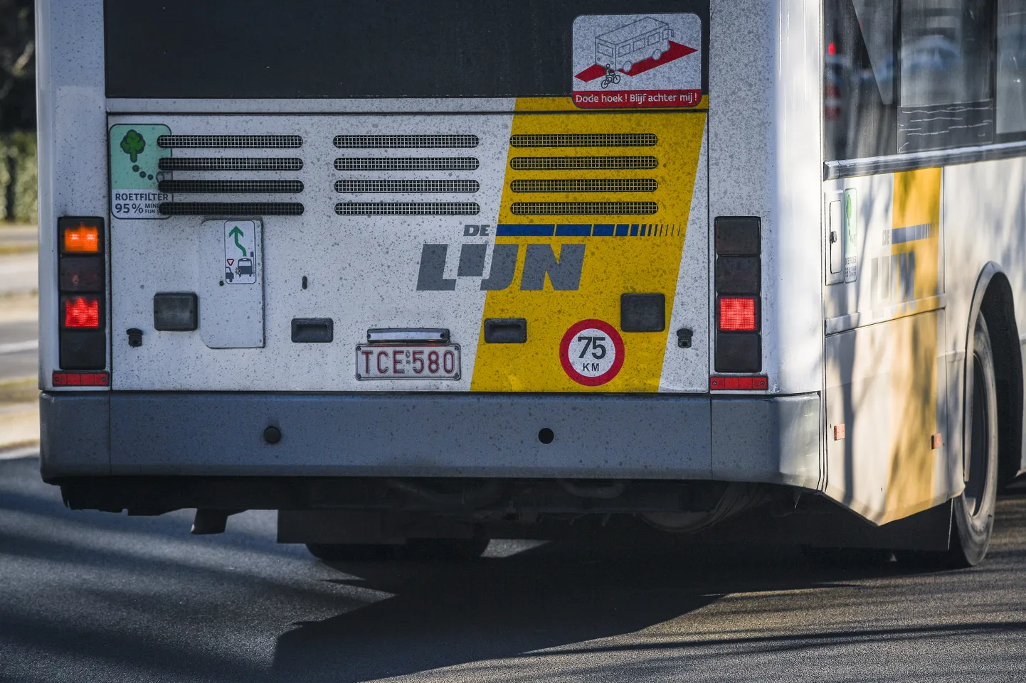 Belgia Flandria piirkonna bussifirma De Ljin buss.