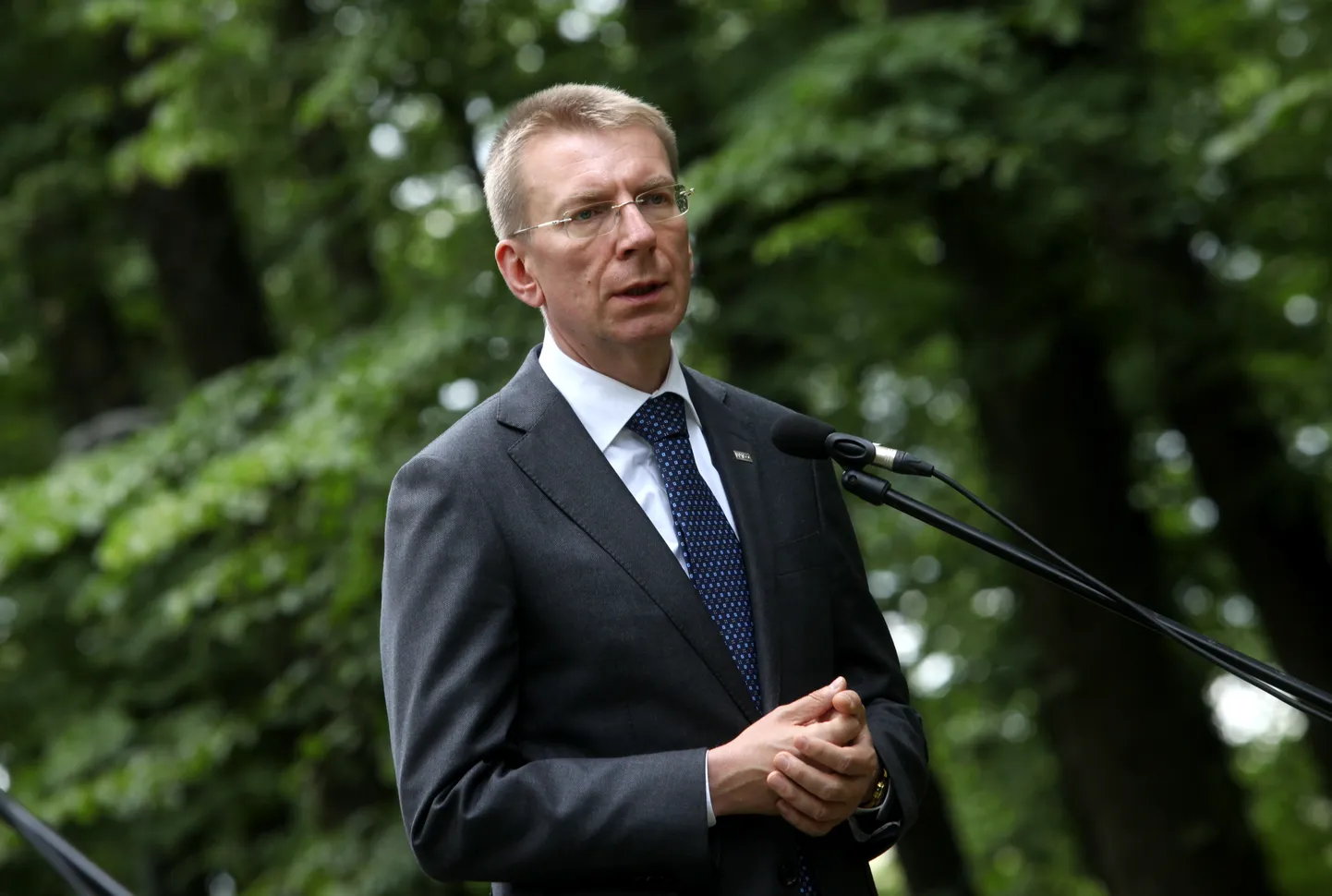 Läti välisminister Edgars Rinkēvičs.