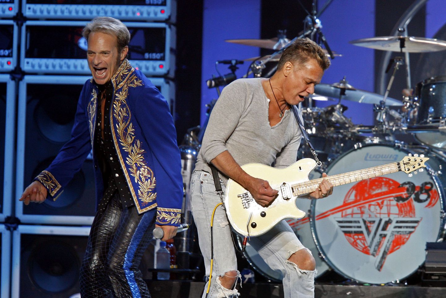David Lee Roth ja Eddie Van Halen ansamblist Van Halen