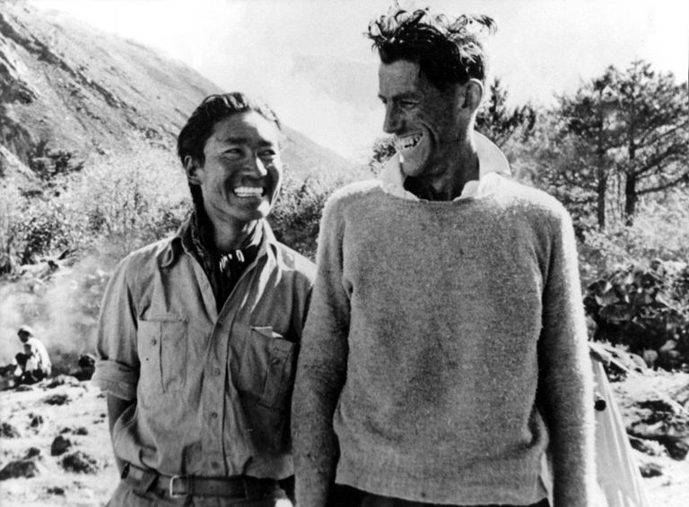 Šerpa Tensing Norgay ja Edmund Hillary 1953. aastal