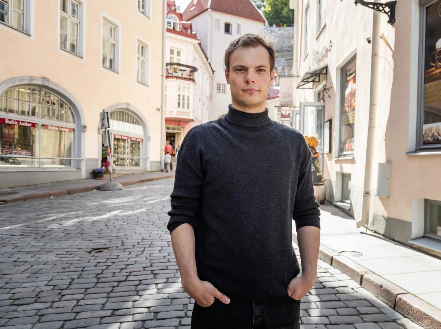 Näitleja Dovydas Pabarčius. FOTO: Mihkel Maripuu